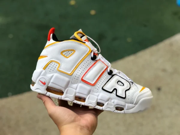 Big Air Pippen Blanc Rouge Jaune Nike Air More Uptempo 96 Big Air Pippen Blanc Rouge Jaune Alien DD9223-100