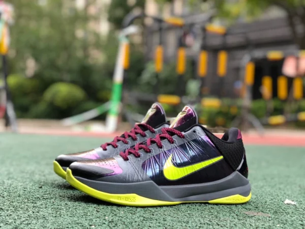 Kobe 5 Dark Clown s2 pur original produit haut de gamme Kobe ZK5 Dark Clown Chaos Zoom Kobe Protro 2k jeu limité CD4991-001