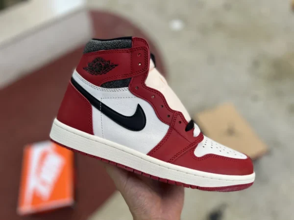 aj1 vieux Chicago og pur original Air Jordan1 Retro High Chicago Lost and Found AJ1 blanc rouge Chicago retro DZ