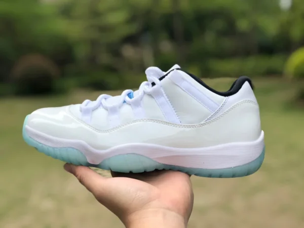 aj11 légendaire bleu bas Air Jordan 11 Low AJ11 légendaire bleu blanc bleu bas haut AV2187-117