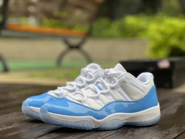 aj11 Caroline du Nord bleu bas Air Jordan 11 Low UNC AJ11 Caroline du Nord bleu bas 528895-106