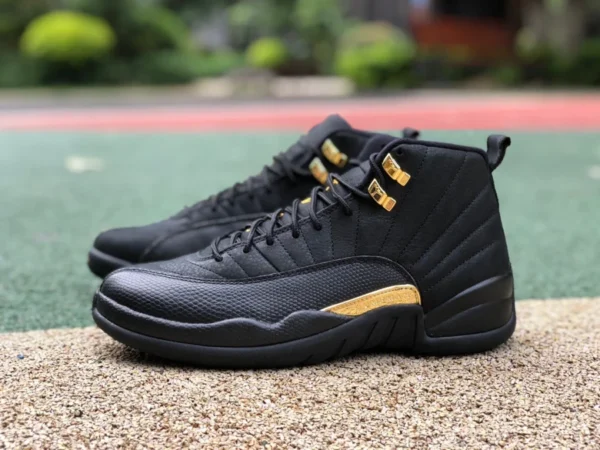 aj12 nouvel or noir Air Jordan 12 « Black Taxi » CT8013-071