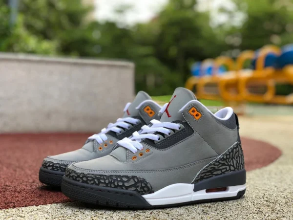 aj3 cool gris Air Jordan 3 Cool Grey AJ3 cool gris ciment gris chaussures de basket CT8532-012