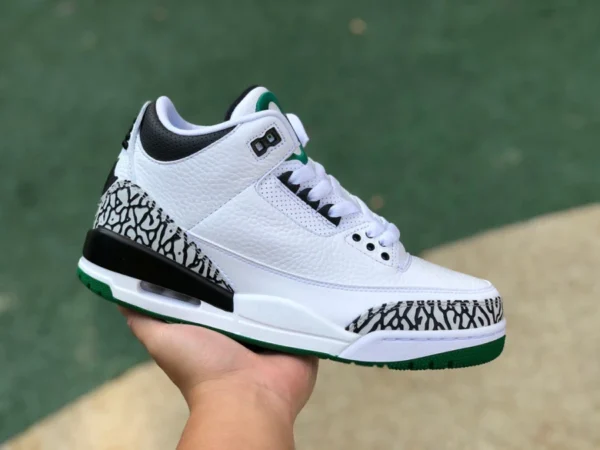 aj3 canard blanc et noir Air Jordan3 University of Oregon AJ3 canard blanc motif éclaté 40.5-47.5