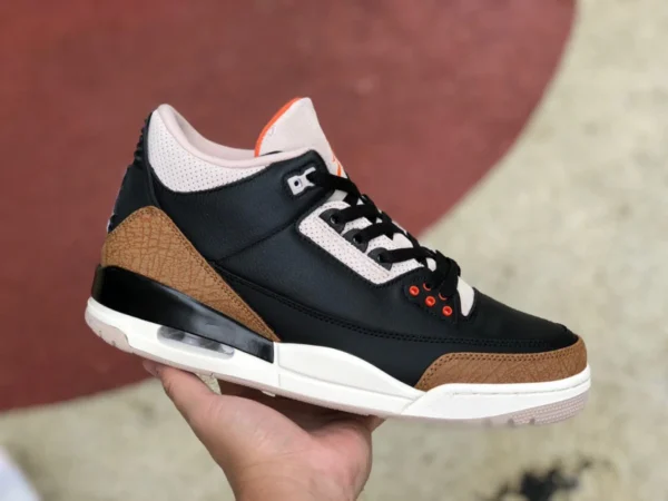 aj3 Noir Marron Éléphant Air Jordan 3 Retro Desert Elephant Noir Marron Éléphant CT8532-008