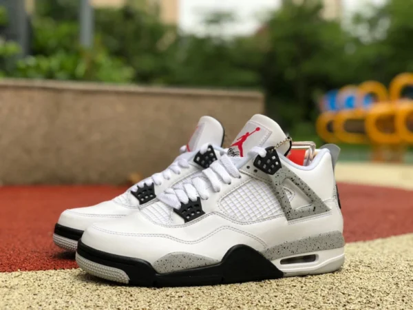 aj4 ciment blanc pur original Air Jordan 4 White Cement AJ4 ciment blanc 840606-192