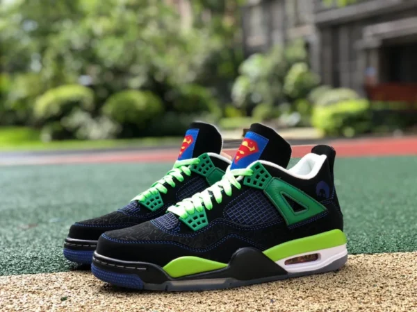 aj4 charité pur original Air Jordan 4 doernbecher AJ4 charité Superman DB 308497-015