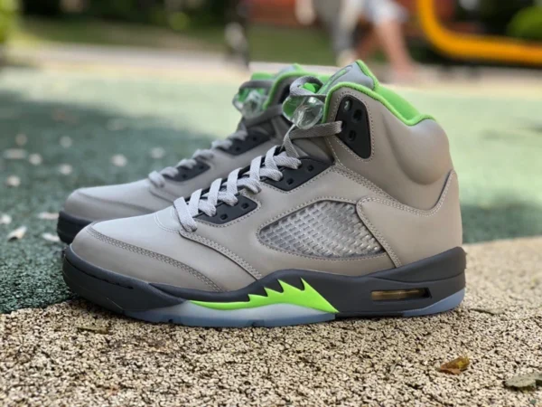 aj5 Gris Vert Green Bean Air Jordan 5 « Green Bean » aj5 Gris Vert DM9014-003