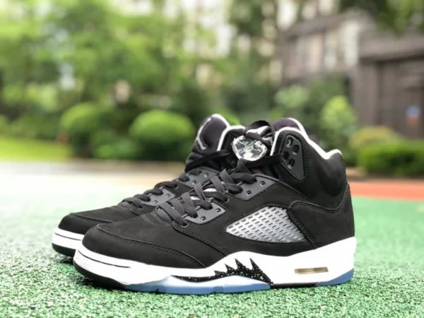 aj5 Oreo pur original Air Jordan 5 Oreo AJ5 Oreo noir et blanc 2021 baskets en daim CT4838-011