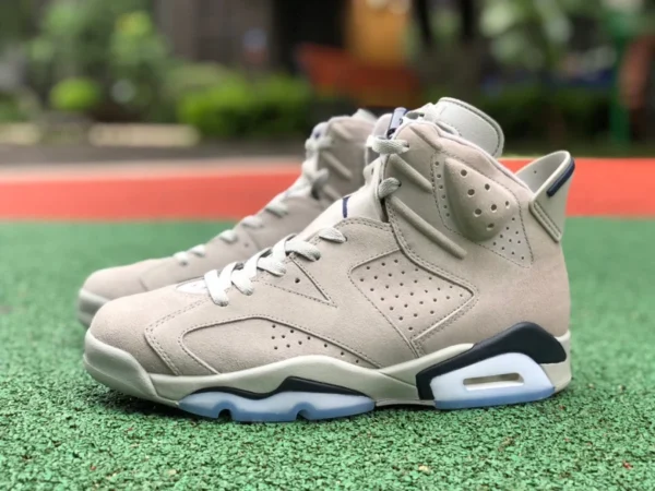 aj6 Georgetown pur original Air Jordan 6 "Georgetown" aj6 gris loup cool gris Georgetown CT8529-012