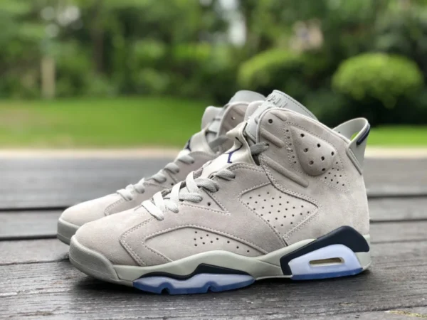 aj6 gris daim gris loup Air Jordan AJ6 Retro "Georgetown" Georgetown gris bleu aj6 daim CT8529-012