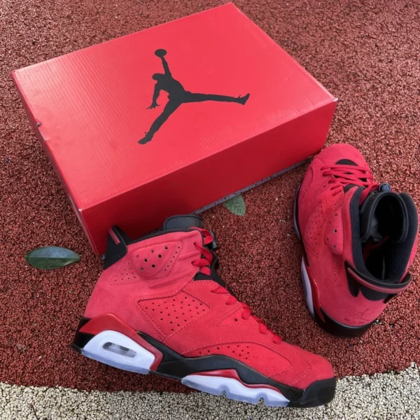 aj6 bulls noir rouge Air Jordan 6 "Toro" Angry Bull ct8529-600