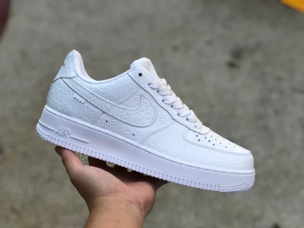 Af1 joint ow joint LV Louis Vuitton LV x Nike Air Force 1 x off-white joint AF1 Air Force One joint LV 1A9V