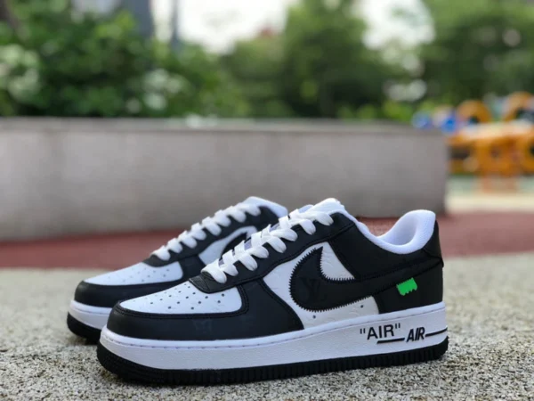 Af1 joint ow joint LV Louis Vuitton LV x Nike Air Force 1 x off-white joint AF1 Air Force One joint LV MS02