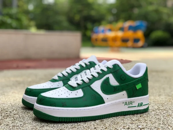 Af1 joint ow joint LV Louis Vuitton LV x Nike Air Force 1 x off-white joint AF1 Air Force One joint LV MS02