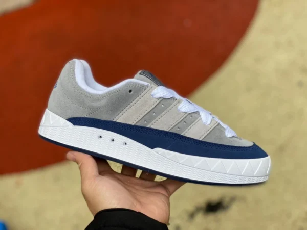 Adidas pain chaussures gris bleu Adidas Human Made joint requin tendance rétro pain chaussures HP9915