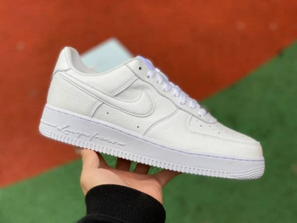 AF1 pur blanc mâle canard joint pur original NOCTA x Nike Air Force 1 joint bas haut AF1 blanc air force CZ8065-100