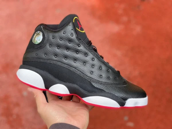 aj13 Playoffs High Top Cuir Real Carbon Air Jordan 13 Playoffs Noir Playoffs 2023 Edition 414571-062