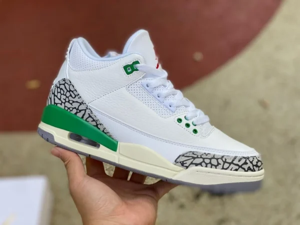 aj3 Blanc Vert Lucky Vert Air Jordan 3 Retro Lucky Green Lucky Green CK9246-136