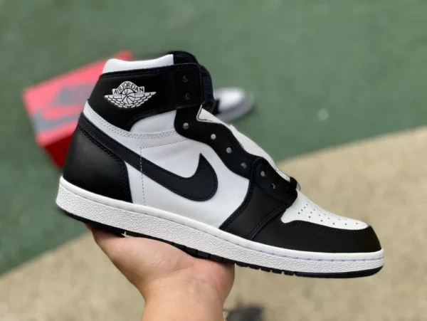 aj1 noir et blanc haut 85 édition spéciale LJR a produit des chaussures de basket-ball rétro tendance Air Jordan 1 High AJ1 panda noir et blanc BQ4422-001