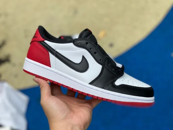 aj1 black toe low La version la plus rentable de la Air Jordan 1 Low OG Black Toe version 2023 CZ0790-106