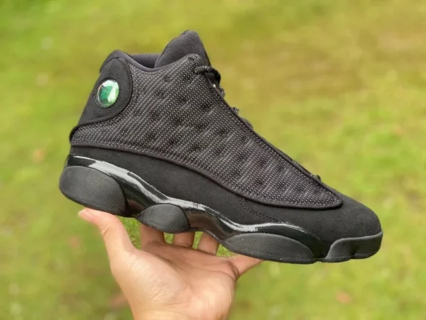 aj13 Black Cat High Top Air Jordan13 BlackCat AJ13 Black Cat 3M réfléchissant 884129-414571-011