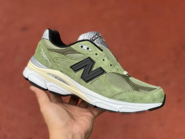 NB990v3 vert président pur original JJJJound xNew Balance990v3 rétro bas version américaine M990JD3