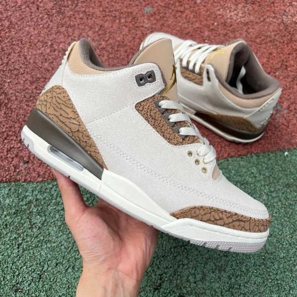 aj3 gris marron moka version commerce extérieur Air Jordan 3 "Palomino" ct8532-102