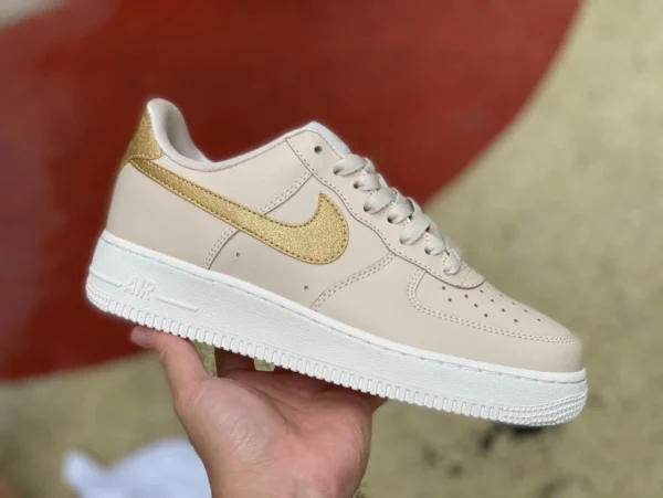 AF1 beige bas Nike Air Force 1 Low AF1 baskets basses décontractées beiges DQ7569-102