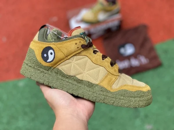 Dunk Tai Chi vert militaire Cactus Plant Flea Market x Nike Dunk Low Tai Chi baskets basses homme vert militaire DM0430-