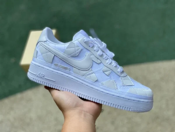 AF1 blanc Billie joint pur original Billie EilishxNike Air Force1AF1 blanc Billie DZ3674-100