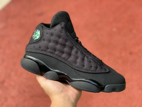 aj13 Black Cat High Top Air Jordan 13 AJ13 Black Cat Pure Noir Noir Soul 3m Réfléchissant 414571-011