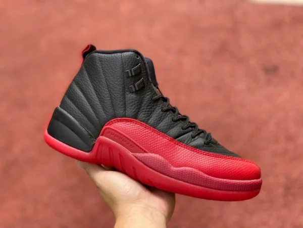 aj12 noir rouge Air Jordan 12 Flu Game AJ12 Joe 12 noir rouge malade 130690-002