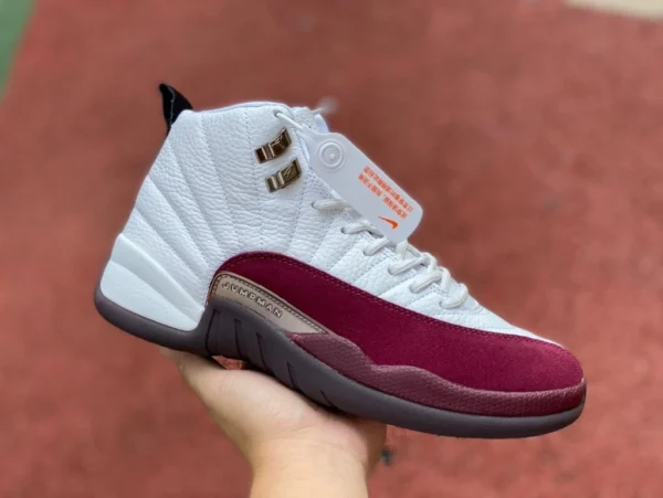 aj12 vin blanc rouge amm AMM x Air Jordan 12 AJ12 vin blanc rouge A Ma Maniere DV6989-100