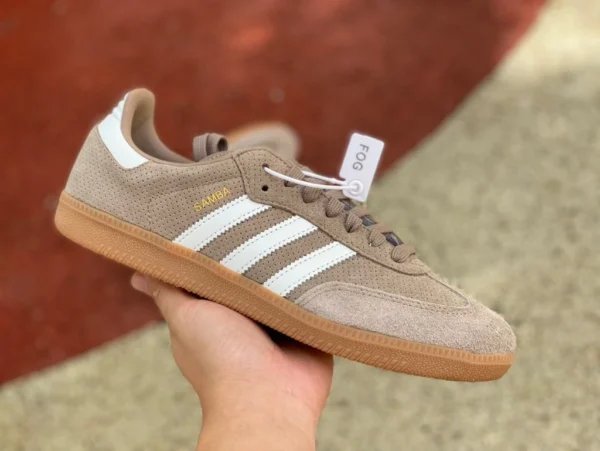 Adidas entraînement marron adidas x KITH Adidas Samba Dexun chaussures baskets basses pour hommes et femmes HP7903