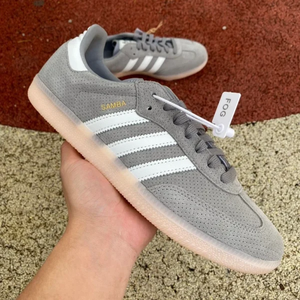 Adidas Dexun gris adidas x KITH Adidas Samba Dexun chaussures baskets basses pour hommes et femmes HP790