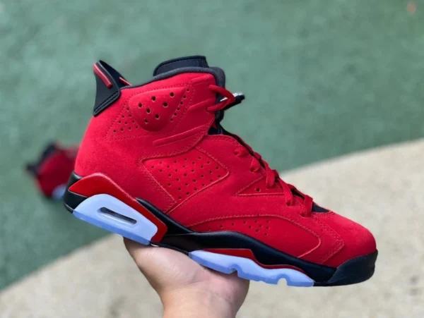 aj6 Big Red Bull Special Edition Air Jordan 6 "Toro" produit par LJR Bull Red Angry Red CT8529-600