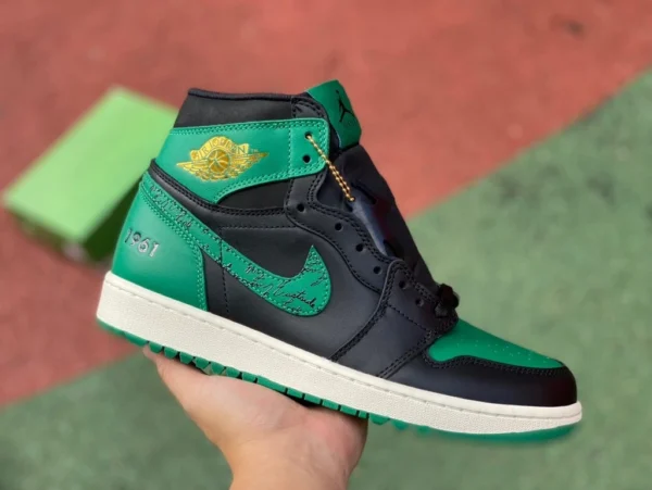 aj1 golf noir vert Eastside Golf x Air Jordan 1 High Golf "1961" FJ0849-001