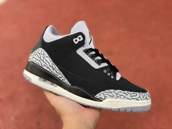 aj3 lait de coco noir Air Jordan 3 OreoCK9246-001