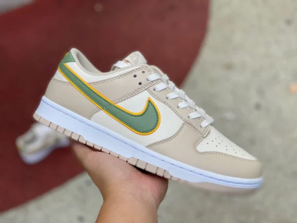 Dunk Jasmine Milk Vert Jaune Nike Dunk Low Nike Chaussures Femme Jasmine Milk Vert Jaune Vert Casual Rétro Baskets Basses FQ6869131