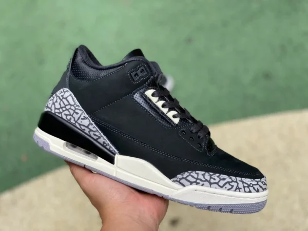 aj3 lait de coco noir Air Jordan 3 Oreo CK9246001