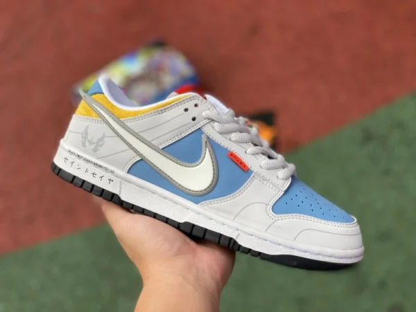 Dunk Athena Blanc et Bleu Collaboration Color x Nike Dunk SB Low Yiyi Series ZD2356155