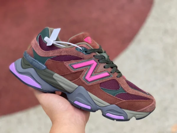 NB906 Rouge Brun Joe Freshgoods x New Balance NB9060 Millennium Elephant Hoof U9060BUR