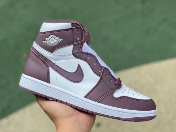 aj1 violet haut dg pur original Air Jordan 1 Sky J MauveDZ5485105