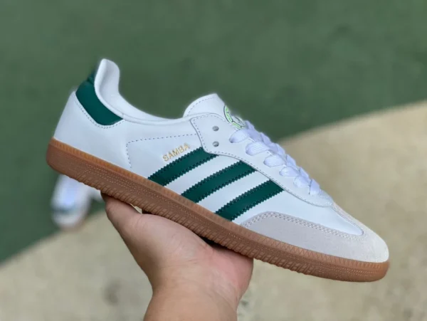 et gris vert Adidas blanc et vert rétro moral training baskets HQ7036