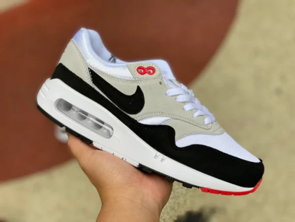 Max1 86 blanc noir gris NIKE Air Max 1 86 OG chaussures de sport et décontractées à amorti pour hommes DQ3989101