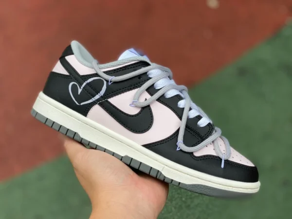 Dunk strap noir et gris blanc Nike SB Dunk Low baskets basses de sport et de loisirs DD1503117