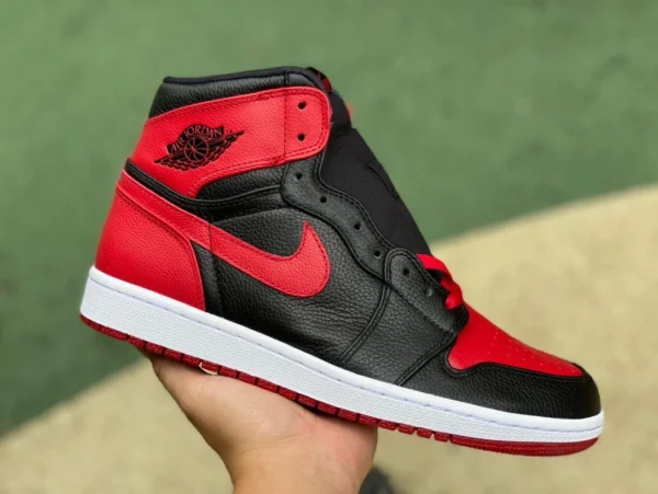 aj1 interdit ceinture de première année x pur original Air Jordan 1 interdit AJ1 Joe 1 noir rouge interdit 432001001