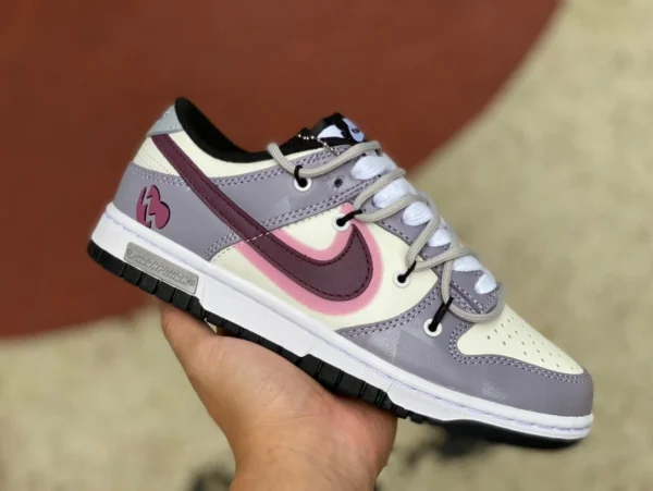 Dunk straps blanc laiteux gris rose Nike SB Dunk Low DH9765-002