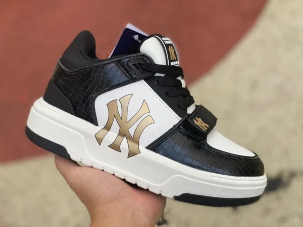 MLB denim noir et blanc or MLB new NY presbytie mode polyvalent et confortable hommes et femmes couple baskets de sport et de loisirs 3ASXCDN3N (GP005